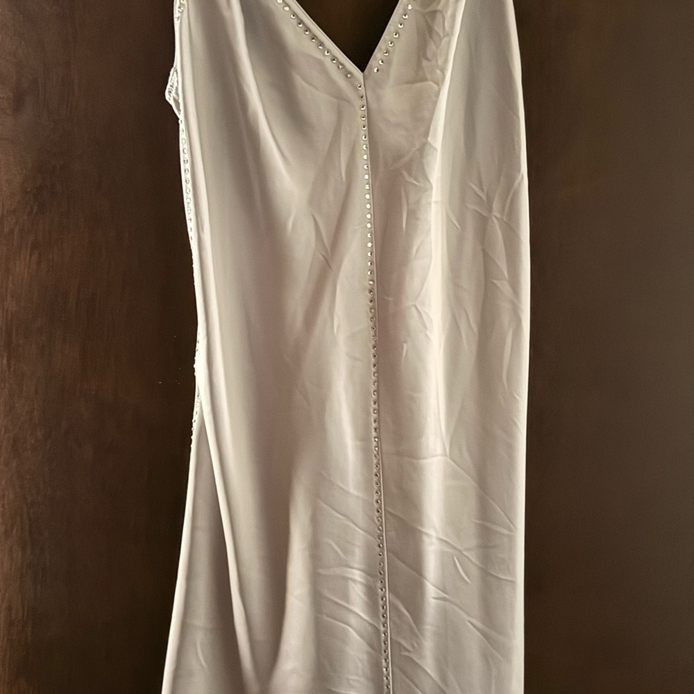 Victoria's Secret Cream High Low Dress